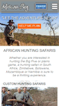 Mobile Screenshot of africanskyhunting.co.za